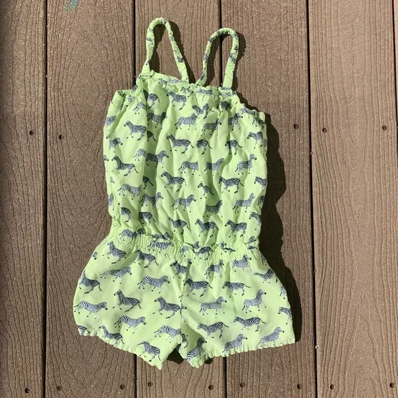 Girl’s Zebra Romper 🦓 - Picture 1 of 2